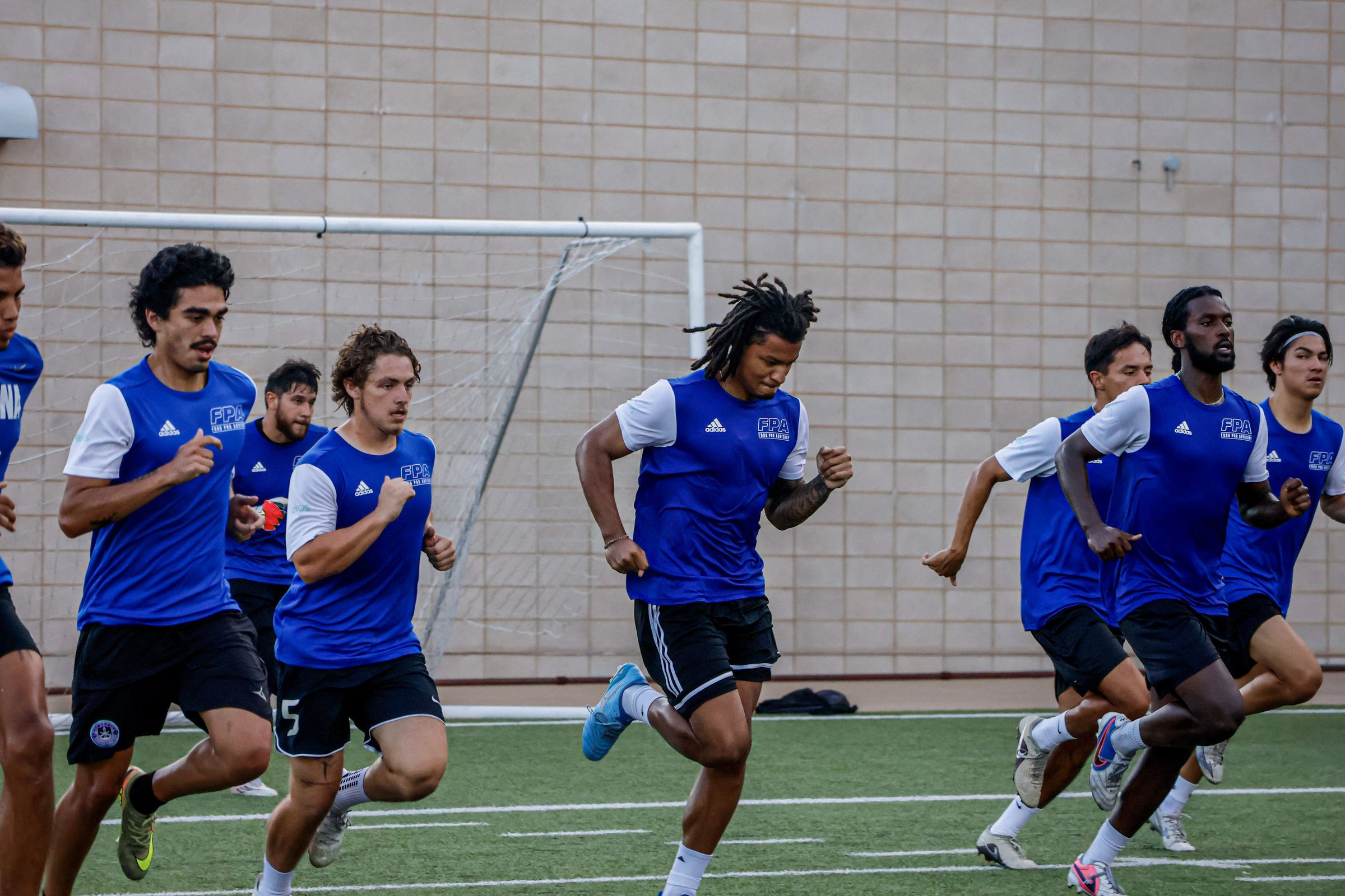 FPA athlete in a sprint session